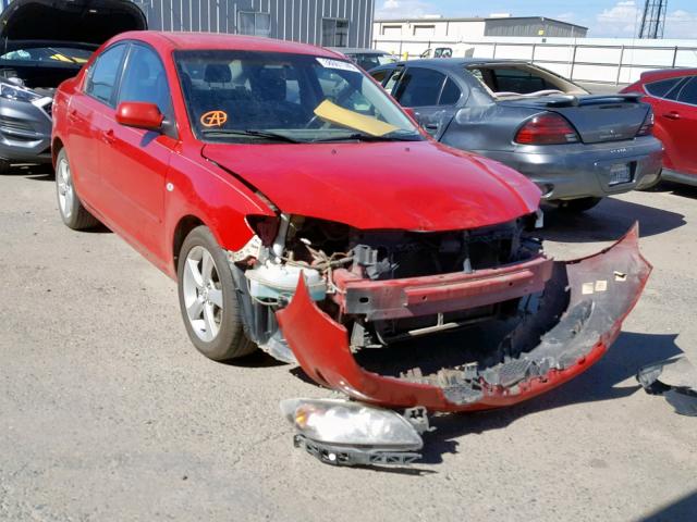 JM1BK12F161462001 - 2006 MAZDA 3 I RED photo 1