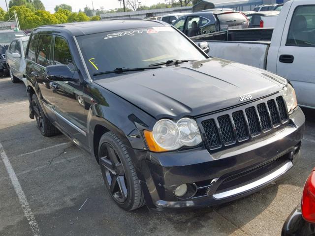 1J8HR78338C184109 - 2008 JEEP GRAND CHER BLACK photo 1