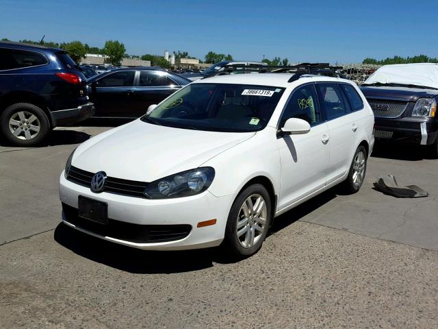 3VWPL7AJ8AM647103 - 2010 VOLKSWAGEN JETTA TDI WHITE photo 2