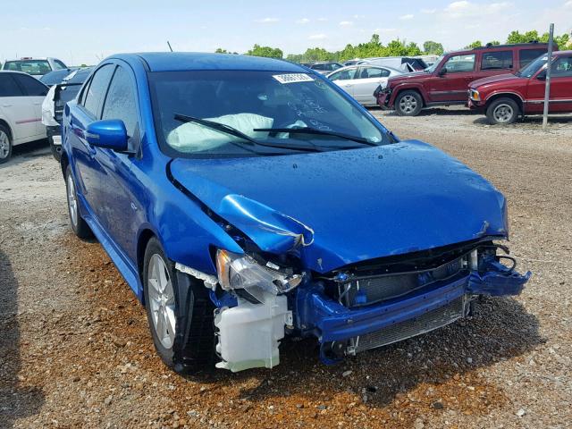 JA32U2FU9FU011422 - 2015 MITSUBISHI LANCER ES BLUE photo 1