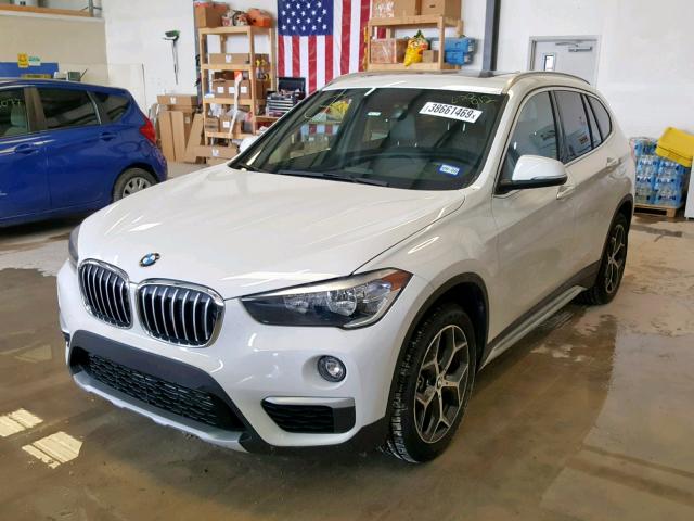 WBXHT3C39J5L32012 - 2018 BMW X1 XDRIVE2 WHITE photo 2