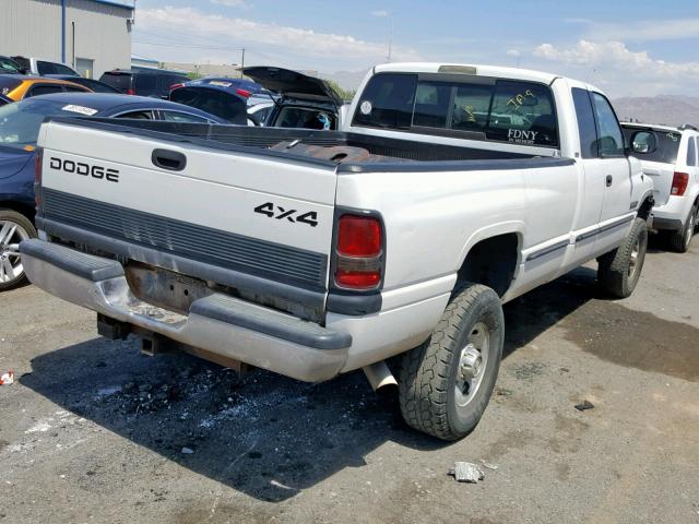 3B7KF2361XG108538 - 1999 DODGE RAM 2500 WHITE photo 4