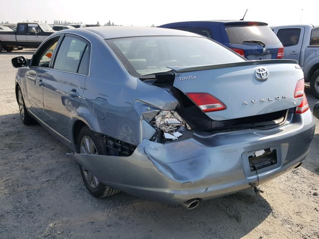 4T1BK36B87U196362 - 2007 TOYOTA AVALON XL BLUE photo 3