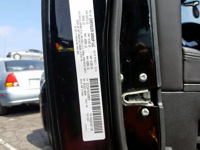 2C3CDXAT0EH358659 - 2014 DODGE CHARGER PO BLACK photo 10