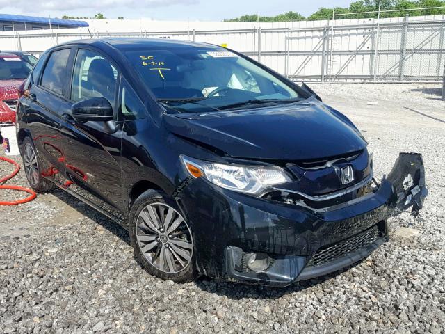 3HGGK5H86FM778813 - 2015 HONDA FIT EX BLACK photo 1