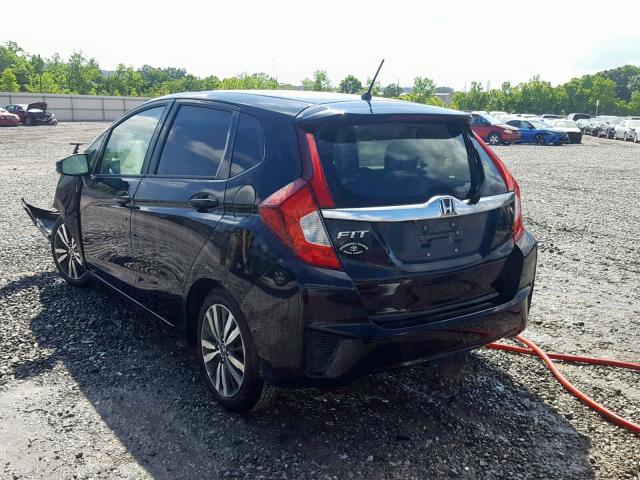 3HGGK5H86FM778813 - 2015 HONDA FIT EX BLACK photo 3