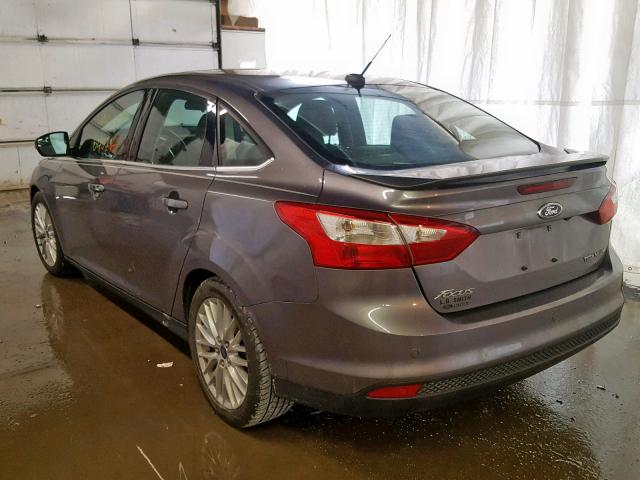 1FADP3J2XEL232650 - 2014 FORD FOCUS TITA CHARCOAL photo 3