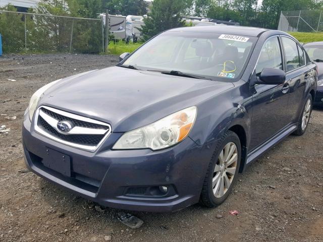 4S3BMDH61B2214239 - 2011 SUBARU LEGACY 3.6 CHARCOAL photo 2