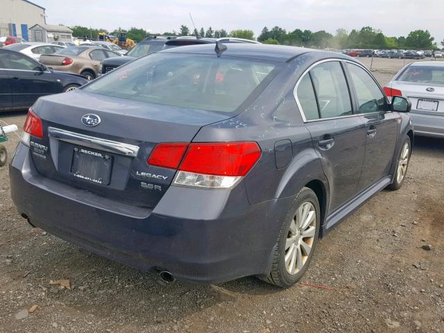 4S3BMDH61B2214239 - 2011 SUBARU LEGACY 3.6 CHARCOAL photo 4