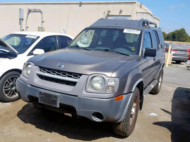 5N1DD28T23C660782 - 2003 NISSAN XTERRA XE BROWN photo 2