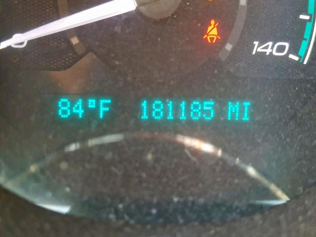 1G1ZC5E00AF255677 - 2010 CHEVROLET MALIBU 1LT ნაცრისფერი ფოტო 8