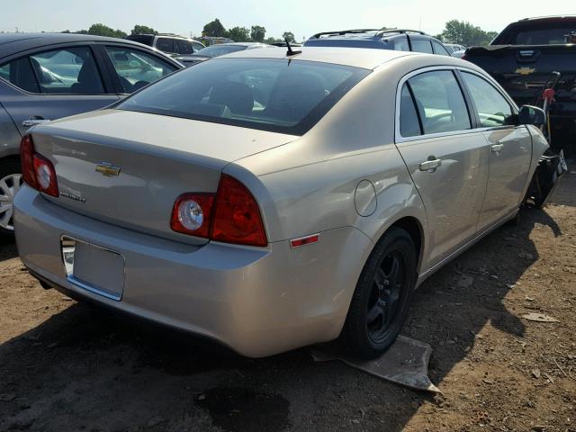 1G1ZC5EB5AF148688 - 2010 CHEVROLET MALIBU 1LT 米色 照片 4