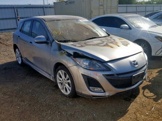 JM1BL1H6XA1343103 - 2010 MAZDA 3 S SILVER photo 1