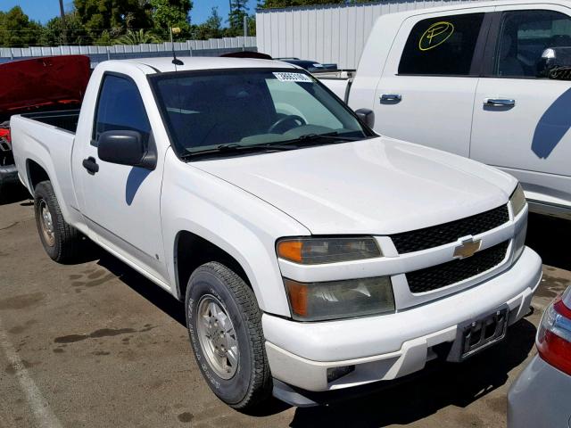 1GCCS24E588198192 - 2008 CHEVROLET COLORADO L WHITE photo 1