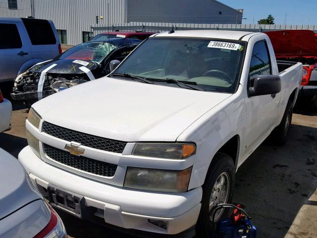 1GCCS24E588198192 - 2008 CHEVROLET COLORADO L WHITE photo 2