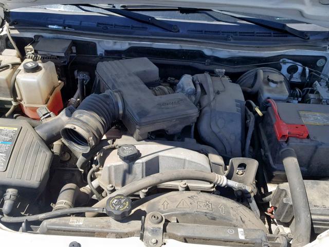 1GCCS24E588198192 - 2008 CHEVROLET COLORADO L WHITE photo 7