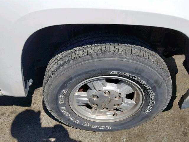 1GCCS24E588198192 - 2008 CHEVROLET COLORADO L WHITE photo 9
