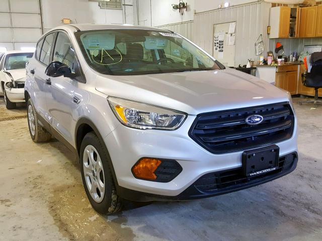 1FMCU0F77HUE35748 - 2017 FORD ESCAPE S GRAY photo 1