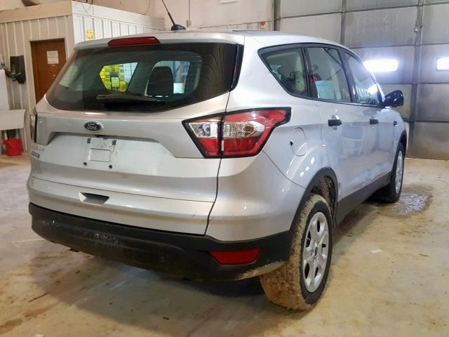 1FMCU0F77HUE35748 - 2017 FORD ESCAPE S GRAY photo 4