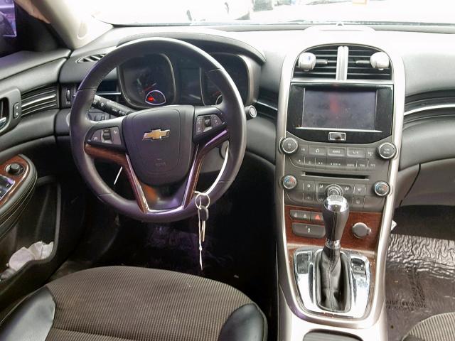 1G11G5SX5DF279805 - 2013 CHEVROLET MALIBU 3LT ბეჟი ფოტო 9