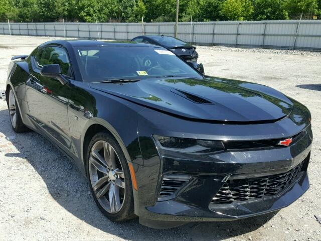 1G1FG1R70H0106271 - 2017 CHEVROLET CAMARO SS BLACK photo 1