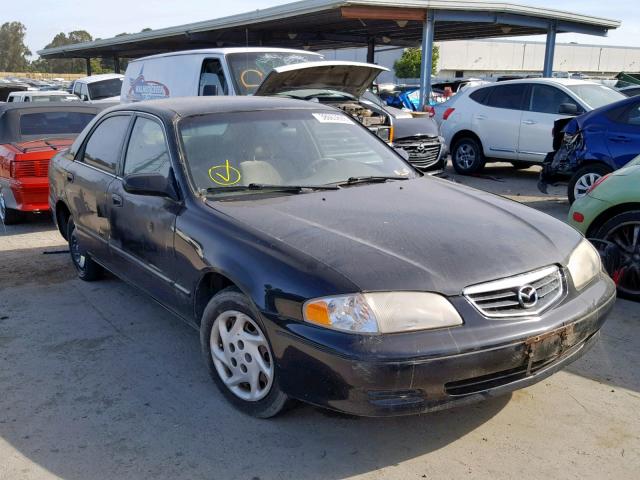 1YVGF22D4Y5128162 - 2000 MAZDA 626 ES BLACK photo 1