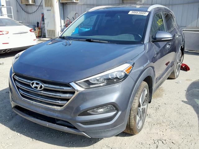 KM8J33A29GU076618 - 2016 HYUNDAI TUCSON LIM GRAY photo 2