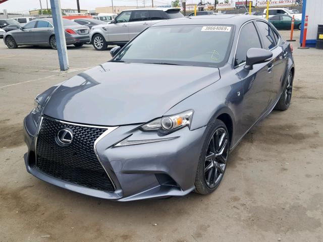 JTHBA1D28G5009144 - 2016 LEXUS IS 200T GRAY photo 2