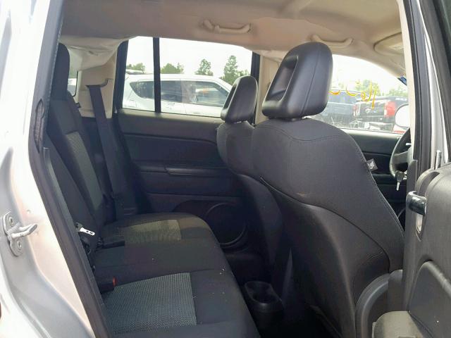 1J4FT47A59D123560 - 2009 JEEP COMPASS SP 银色 照片 6