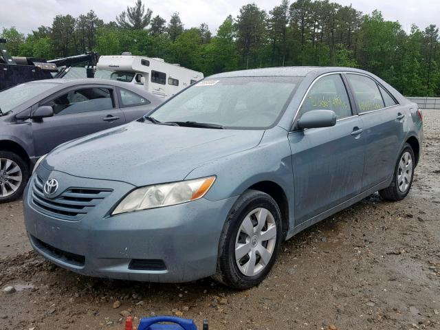 4T1BE46K47U585433 - 2007 TOYOTA CAMRY NEW TEAL photo 2