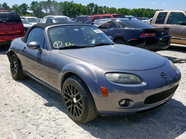 JM1NC25F660105608 - 2006 MAZDA MX-5 MIATA GRAY photo 1