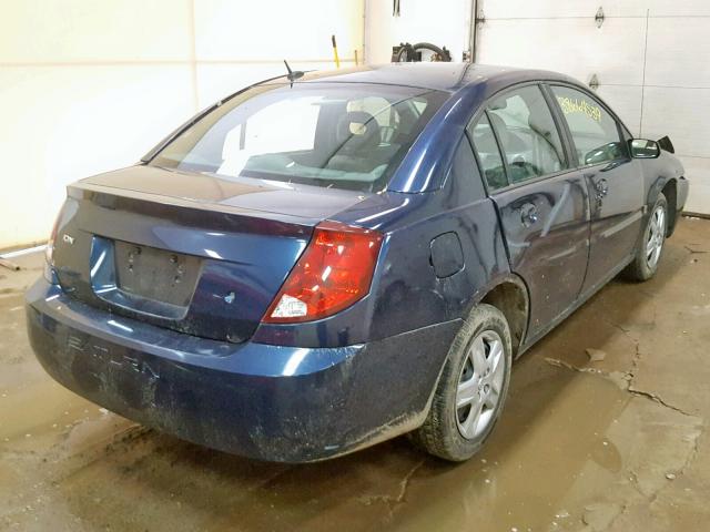 1G8AJ55F07Z204339 - 2007 SATURN ION LEVEL BLUE photo 4