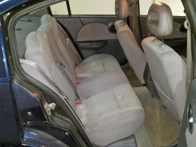1G8AJ55F07Z204339 - 2007 SATURN ION LEVEL BLUE photo 6