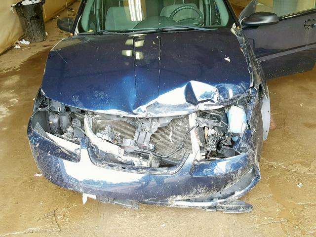 1G8AJ55F07Z204339 - 2007 SATURN ION LEVEL BLUE photo 7