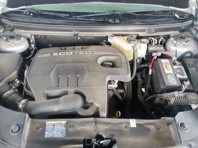 1G1ZH57B894118025 - 2009 CHEVROLET MALIBU 1LT SILVER photo 7