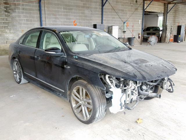 1VWDT7A38HC019770 - 2017 VOLKSWAGEN PASSAT R-L BLACK photo 1