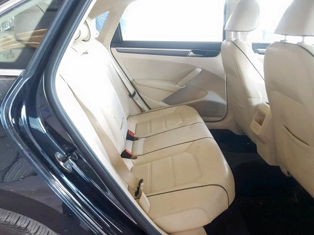 1VWDT7A38HC019770 - 2017 VOLKSWAGEN PASSAT R-L BLACK photo 6