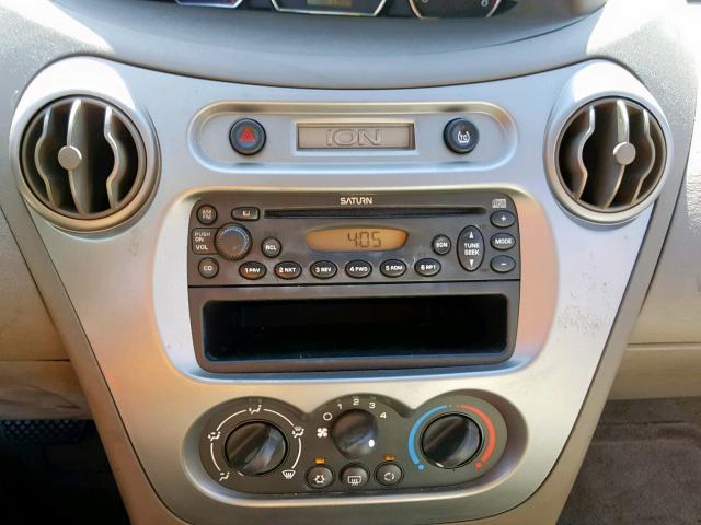 1G8AJ52F55Z171811 - 2005 SATURN ION LEVEL TAN photo 9