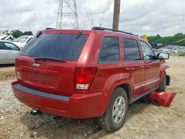 1J4PR4GK0AC160473 - 2010 JEEP GRAND CHER RED photo 4