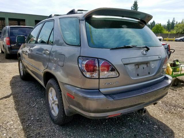 JTJHF10U410185744 - 2001 LEXUS RX 300 GRAY photo 3