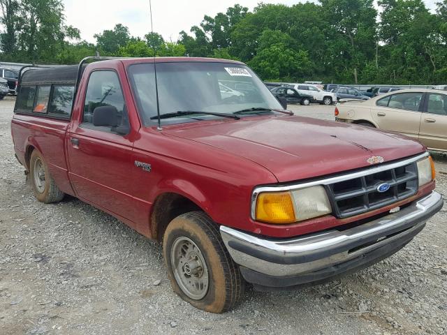 1FTCR10A6PUD67148 - 1993 FORD RANGER RED photo 9