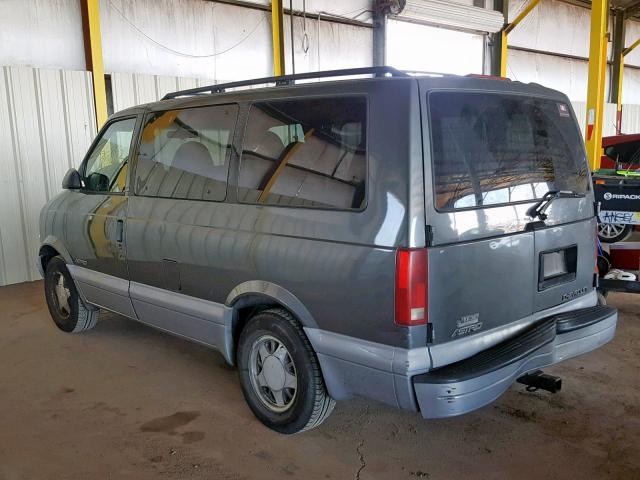 1GNDM19W8YB138461 - 2000 CHEVROLET ASTRO GRAY photo 3