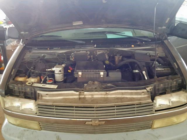 1GNDM19W8YB138461 - 2000 CHEVROLET ASTRO GRAY photo 7