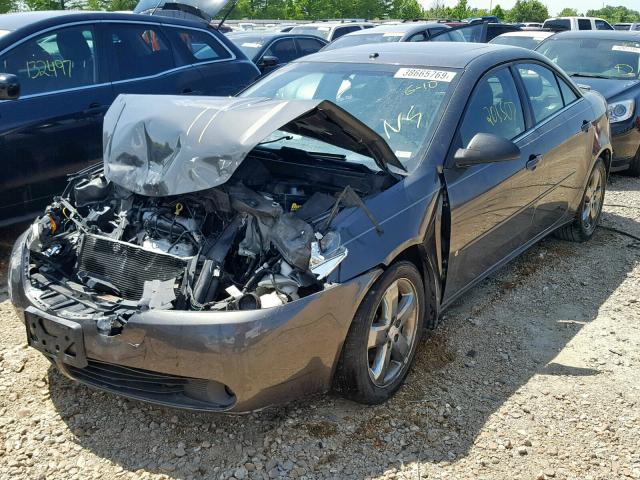 1G2ZH558164255144 - 2006 PONTIAC G6 GT GRAY photo 2