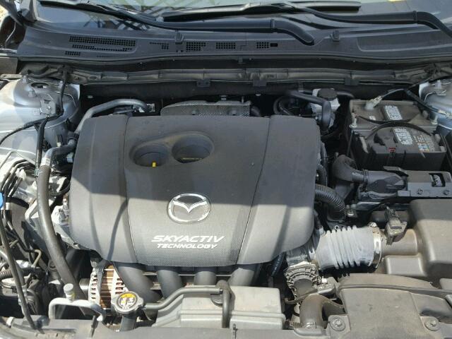 3MZBN1U7XJM164004 - 2018 MAZDA 3 SPORT SILVER photo 7