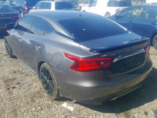 1N4AA6AP0HC403962 - 2017 NISSAN MAXIMA 3.5 GRAY photo 3