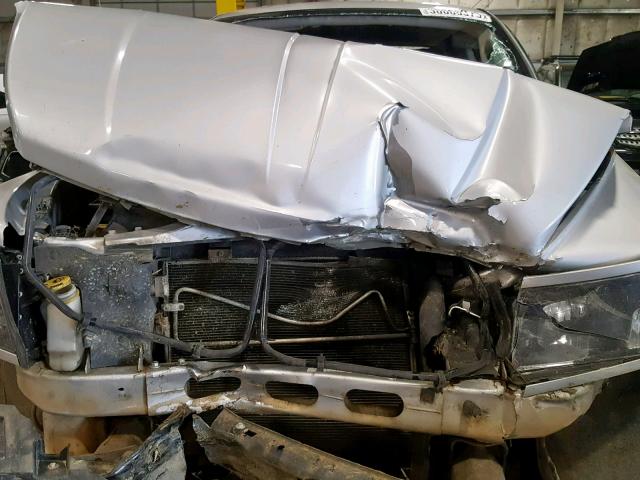 1D7RW3GKXBS649011 - 2011 DODGE DAKOTA SLT SILVER photo 7