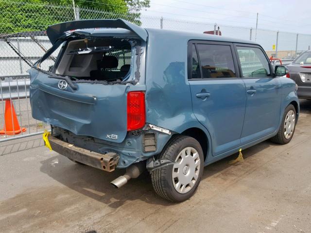 JTLKE50E591067935 - 2009 TOYOTA SCION XB 绿色 照片 4