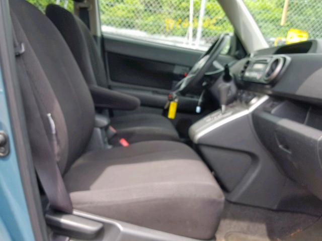 JTLKE50E591067935 - 2009 TOYOTA SCION XB 绿色 照片 5