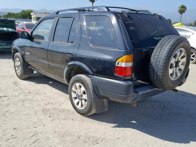 4S6CK58W4W4408227 - 1998 HONDA PASSPORT E შავი ფოტო 3